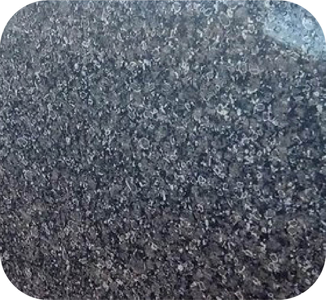 Crystal blue granite